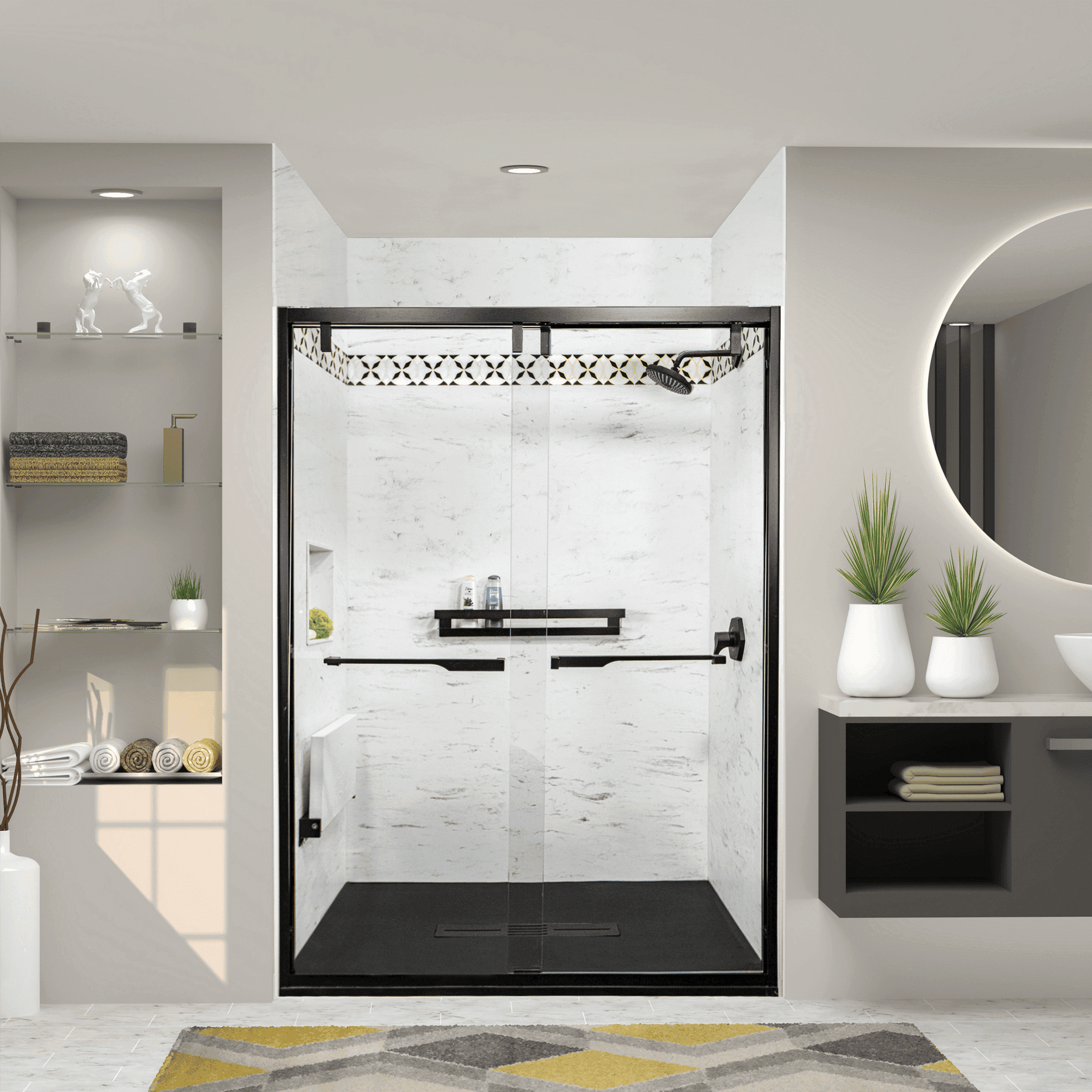 Shower Remodel - Monterey Collection